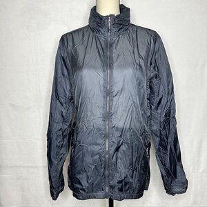 Victoria's Secret Sport Zip Up Navy Long-Sleeve Hooded Lightweight Jacket Sz XS